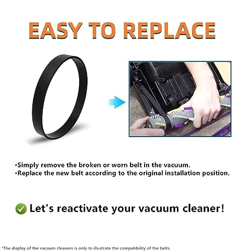 JEDELEOS Replacement Drive Belts for Bissell Cleanview Vacuum - 2 Pack