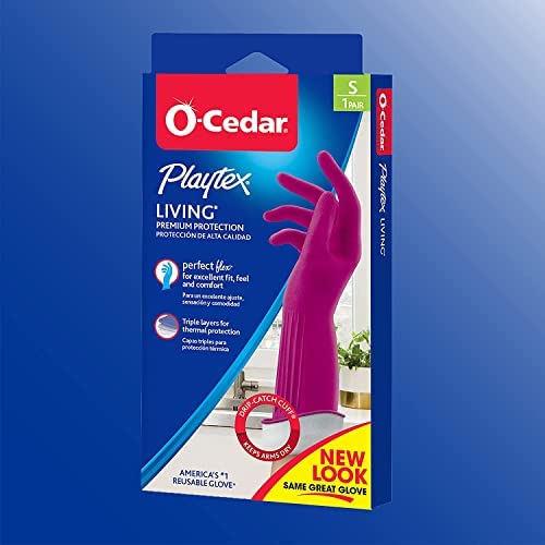Playtex Living Reusable Rubber Cleaning Gloves - Small (3 Pairs)