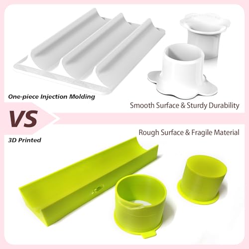Basic Cake Pop Molds Set - Round Cutter & Tray for Baking - Includes Variation