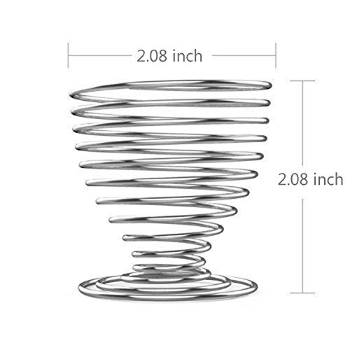 Jyukan Silver Makeup Sponge Holder - Spiral Drying Stand for Blender