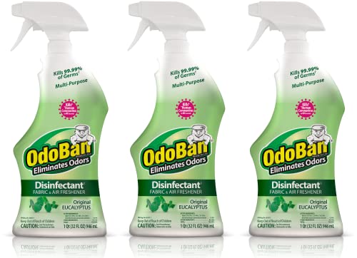 OdoBan Eucalyptus Disinfectant Spray Set - 32 Oz, Pack of 3