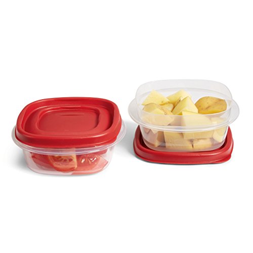 Rubbermaid Easy Find Lids Food Storage Containers, 1.25 Cup Set