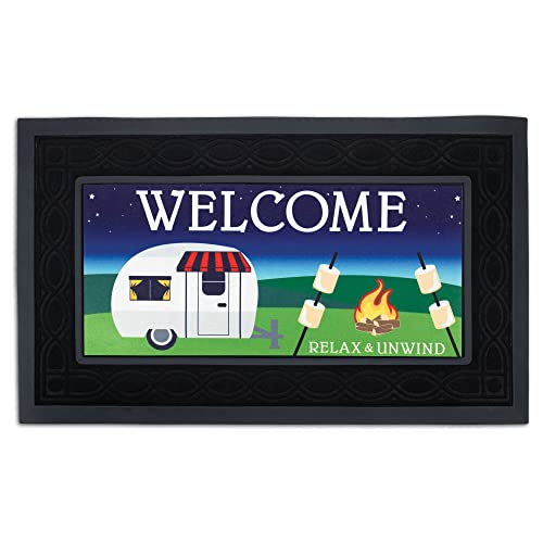Dicksons Magnolia Garden Camper Doormat Insert, 22 x 10 Inch Welcome Mat