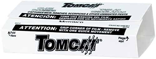 Tomcat Glue Boards with Eugenol - 12 Sticky Traps for Indoor Pest Control