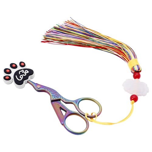 3.6" Stainless Steel Embroidery Scissors with Cover - DIY Crafting