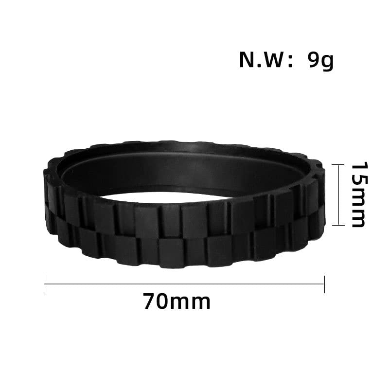 4-Pack Replacement Drive Wheel Tires for iRobot Roomba e, i, j & S Series