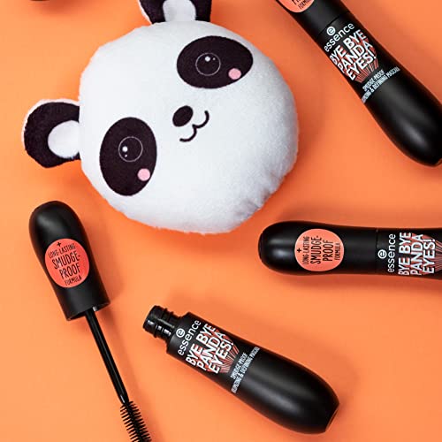 Essence Bye Bye Panda Eyes Tubing Mascara Black Smudge-Proof Volumizing