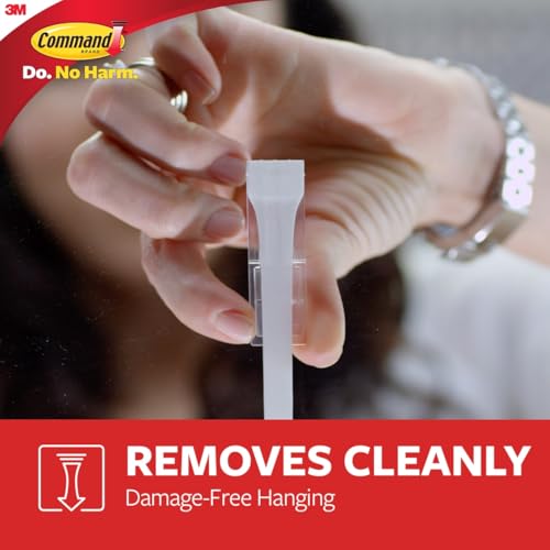 Command Large White Clothes Hanger with Hook and Strips