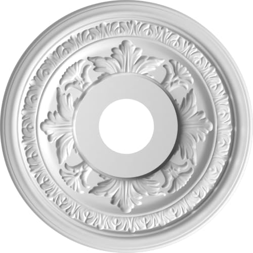 Ekena Millwork 16-in. Baltimore Ceiling Medallion - Metallic Champagne Mist