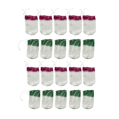 20-Pack Propane Lantern Mantles- U-Shape Design for Propane Lamps-String Tie for Outdoor Camping Lanterns