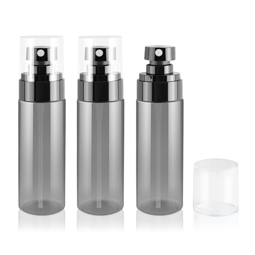 STSFI 3-Pack 2oz Travel Spray Bottles - TSA Approved Leakproof Fine Mist