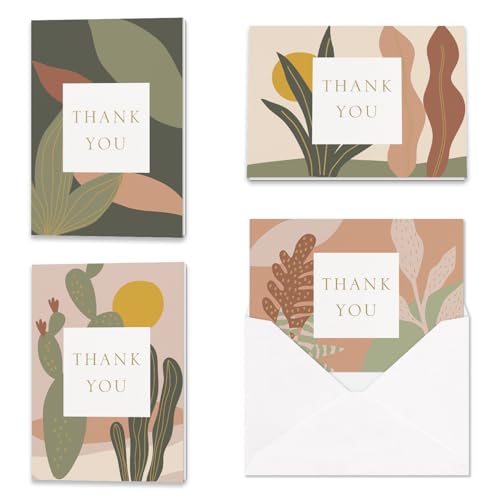 Hortense B. Hewitt 24-Count Blank Thank You Note Cards Set