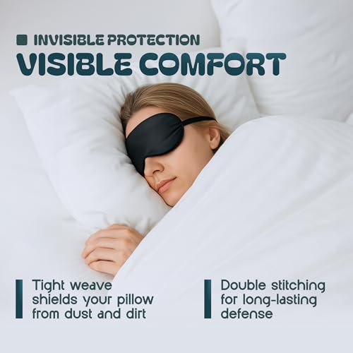 Ultra-Soft King Pillow Covers with Zipper - 2 Pack, 20x36