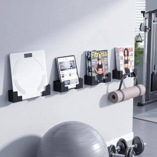 4 Pack Wall-Mounted Digital Weight Scale Holder - Space-Saving Organizer