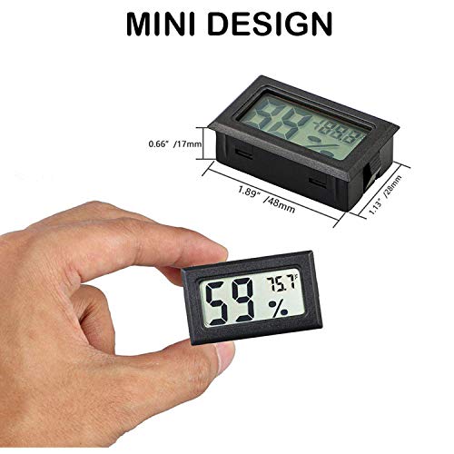 Digital Mini Thermometer Hygrometer for Indoor Temperature & Humidity