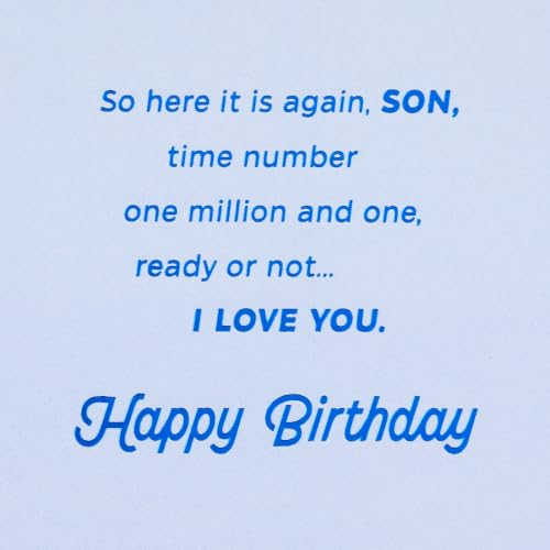 Hallmark Birthday Card for Son - Love You a Million Times Design