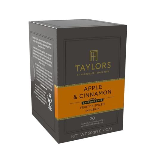 Taylors of Harrogate Apple & Cinnamon Herbal Tea - 120 Tea Bags