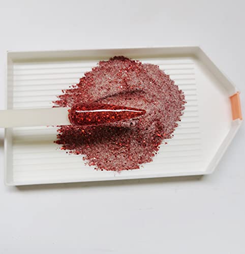 Oumisaya Nail Dip Powder Recycling Tray for Ombre & Glitter Nails