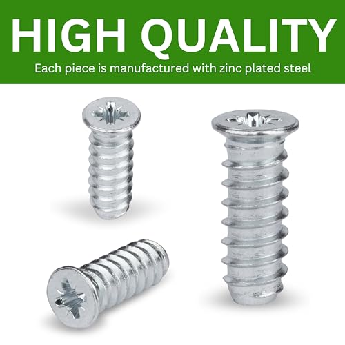 Replacement Screws for IKEA Part #100372 - Zinc Plated Steel (Pack of 10)