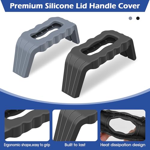Silicone Lid Handle Cover for Ninja Foodi Slow Cookers - Heat Resistant