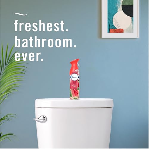 Febreze Air Mist Air Freshener Spray Watermelon Vine Scent 8.8oz Pack of 2 - Odor Eliminator for Home & Bathroom