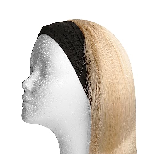 Red by Kiss Wide Stretchy Headbands for Women 2-Pack - Black & Leopard