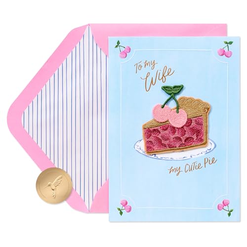 Papyrus Anniversary Card for Wife - Love You Cherry Pie