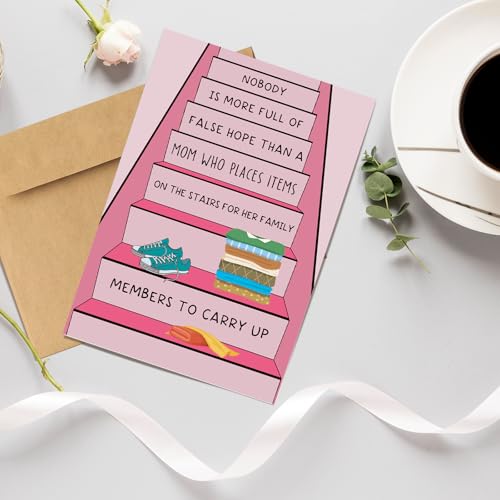 Funny Mother's Day Card - Sarcastic Message for Mom
