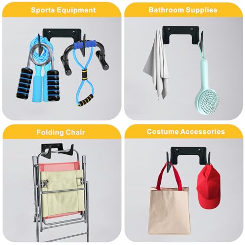 Wall-Mounted Ironing Board Holder for T/Y Legs - Space Saving Organizer