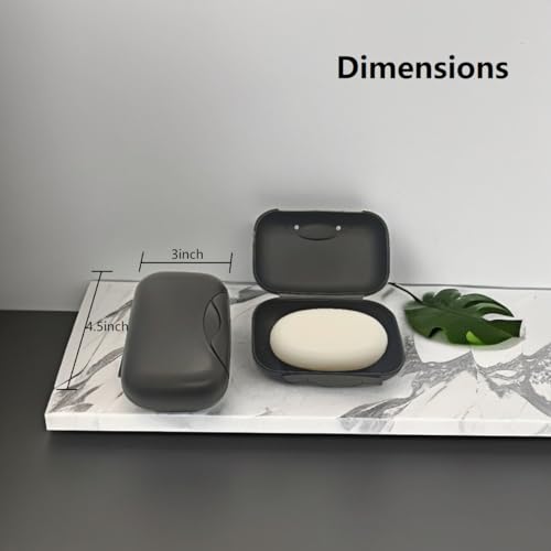 Vonpri Travel Soap Holder and Dish Container for Camping, Gym and Bathroom