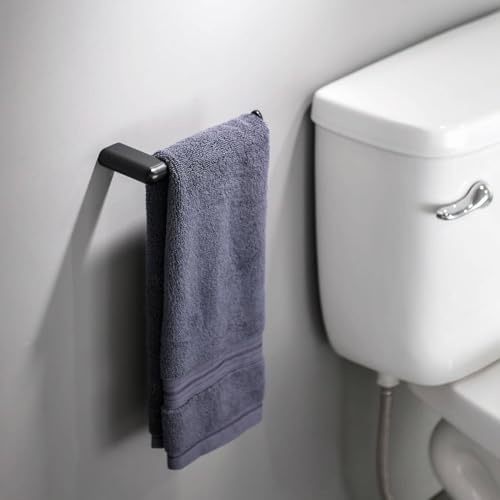 simpletome Matte Black Toilet Paper Holder - Rustproof Zinc Alloy