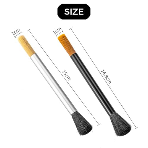 2-Pack Dual-Head Coffee Brush Set for Grinder & Kitchen Cleaning