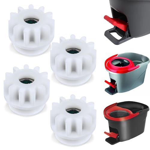 Larrel Spin Mop Replacement Parts 4 Pack for O-Cedar & Vileda Buckets