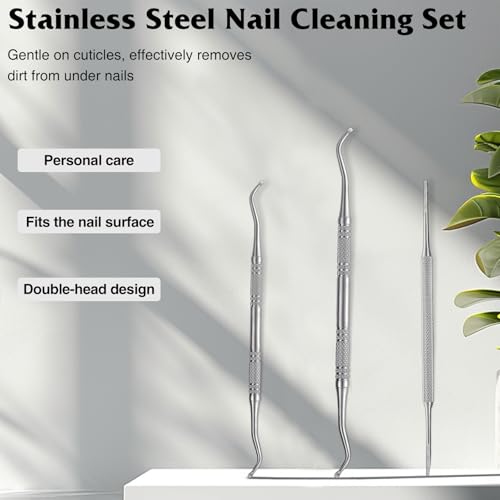 Zoolinn Ingrown Toenail Care Kit – Professional Stainless Steel Pedicure Tools & Lifters