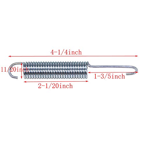 Yoogu Recliner Sofa Chair Spring Replacement - 4-1/4" Long, 2 Pack