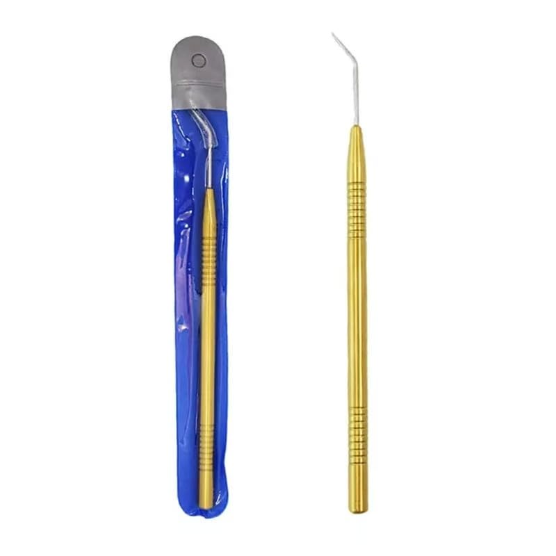 Yimart Metal Eyelash Lift Rod Perm Wand and Lash Separating Tool - Gold