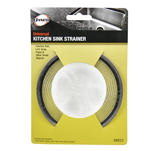 Danco Kitchen Sink Strainer 4-1/2-Inch 2-Pack - Stainless Steel
