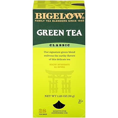 Bigelow Green Tea Bags - 28 Count Light & Fragrant Brew