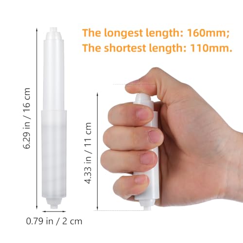 Zerodeko 10Pcs Universal Toilet Paper Holder Spring Roller Replacement Spindle