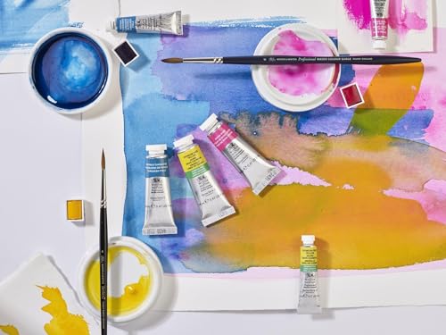 Winsor & Newton Professional Watercolor Half Pan - Cadmium-Free Yellow Pale