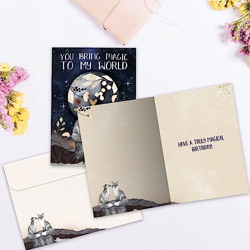 Tree-Free Birthday Card - You Bring Magic - 5x7 - Eco-Friendly