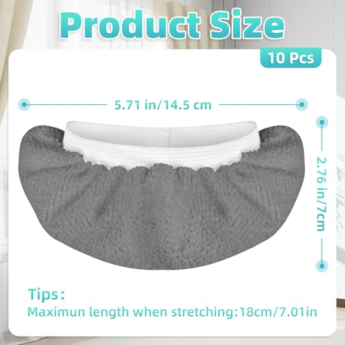 10 Pack Grey Microfiber Cloths for Handheld Steam Cleaners