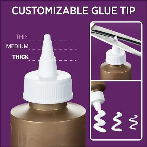 Aleene's All Purpose Tacky Glue 8 Fl Oz - Clear Flexible Craft Adhesive