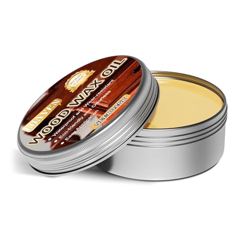 LHAVEN Natural Wood Wax Oil - Restore, Protect & Nourish Furniture