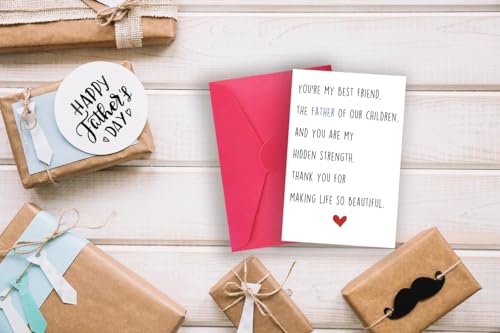 Funny Father's Day Card for Husband and Boyfriend from Wife