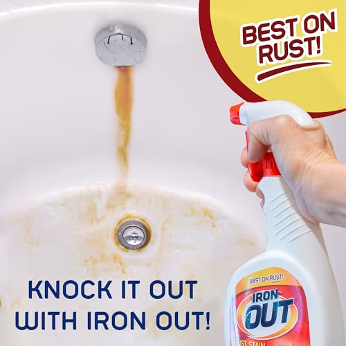 Iron OUT Rust Stain Remover Spray Gel - 24 oz No-Scrub Cleaner