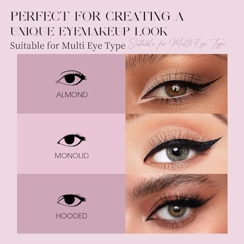 FADLASH Waterproof Liquid Eyeliner Pen - Black Matte Smudge-Proof