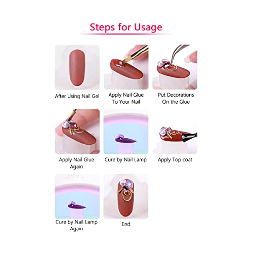 100Pcs 3D Flower Nail Charms Flatback Resin Floral Gems for DIY Manicure