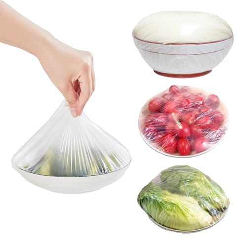 Staywild 100pcs Elastic Sourdough Bread Proofing Bowl Covers - Reusable Food & Dough Covers