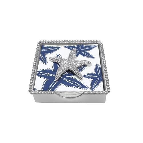 Starfish Beaded Napkin Box
